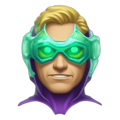 Electric bubble glass mysterio sticker