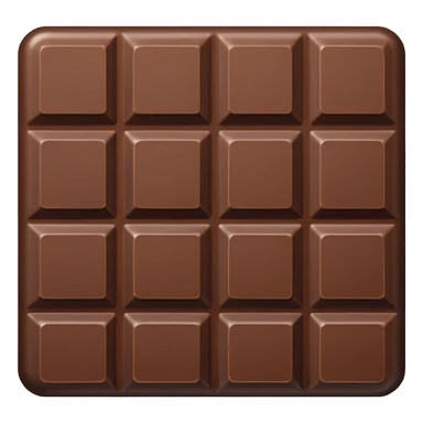 chocolate bar sticker