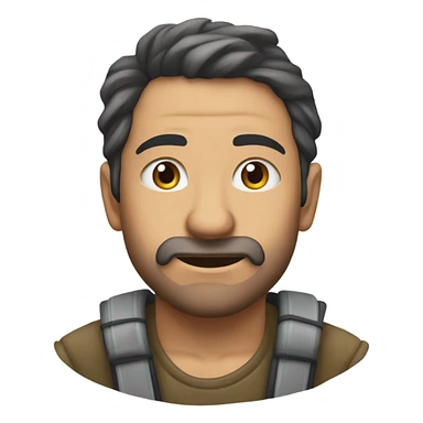 Munni näoga pilt sticker