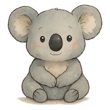 cute koala sticker