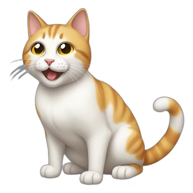 dyno cat sticker