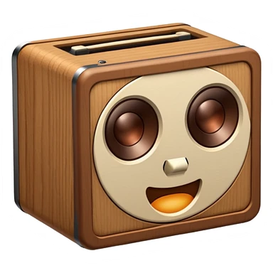  sound box stage 2d angle  sticker