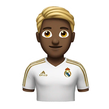 People wear a forma Real Madrid  sticker