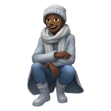 Winter aesthetic  sticker