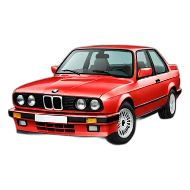 bmw e30 sticker