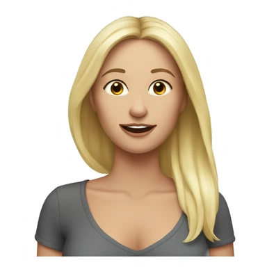 Mum life blonde sticker