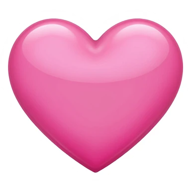 corral pink heart sticker