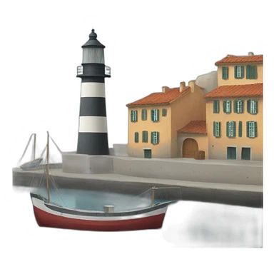 Port de bouc sticker