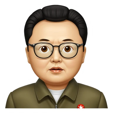 Kim jong il sticker