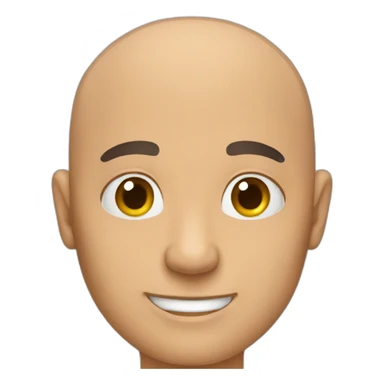 bald father sticker