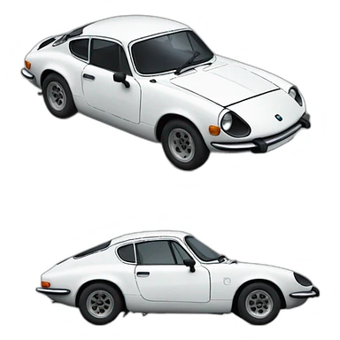 Alpine-a110 sticker