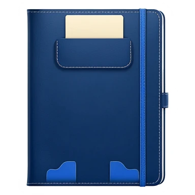 Navy blue notebook 📒  sticker