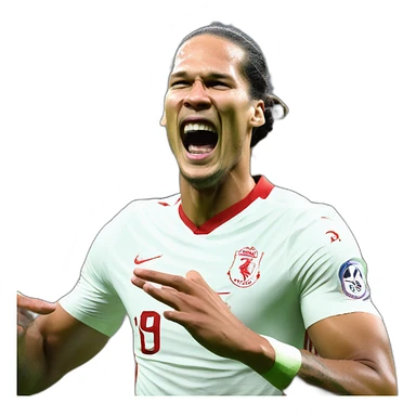 Virgil van dijk celebration sticker
