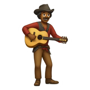 troubadour sticker