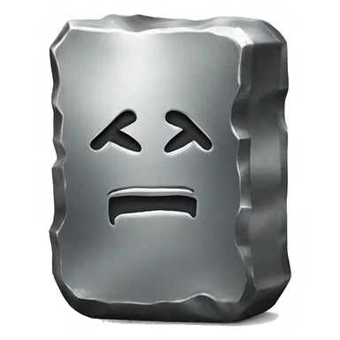 Metal ingot sticker