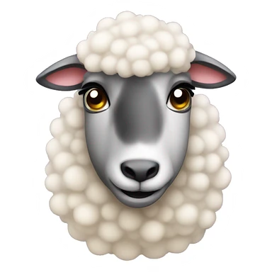 Sheep coquette sticker