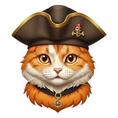 pirate cats sticker