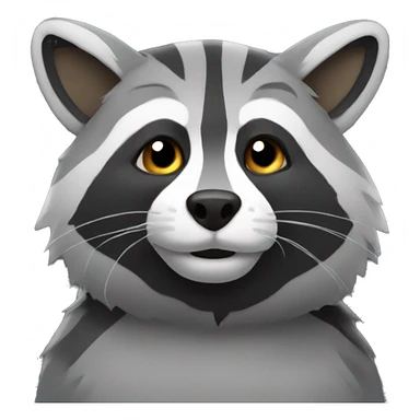 grey meinecoon sticker