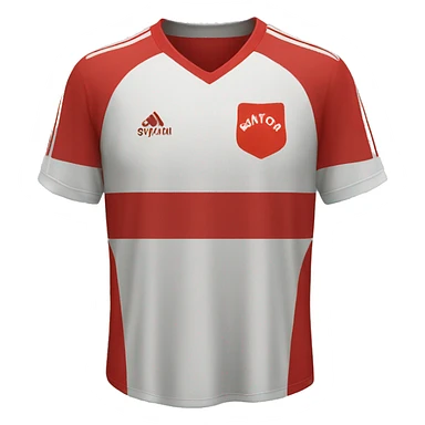 Red soccer jersey  sticker