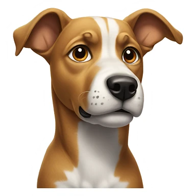 dog with lightning bolt sticker