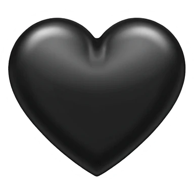 Black fvrt love sticker