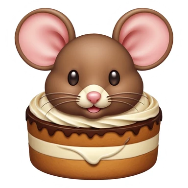 mouse dessert" sticker