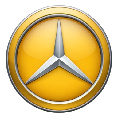 Mercedes logo in emojis sticker