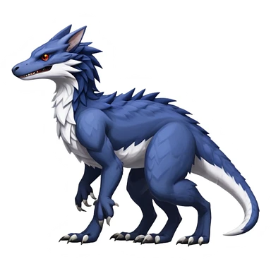 Sergal-raptor-nargacuga-vernid sticker