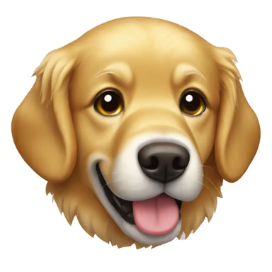 Golden Retriever Santa  sticker