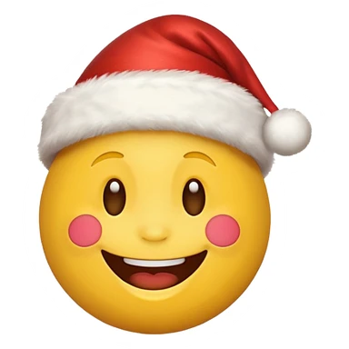 christmas emoji smile sticker