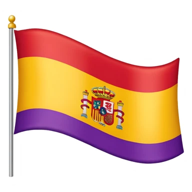 bandera de la republica española sticker