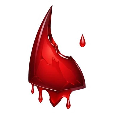blood shard diablo sticker