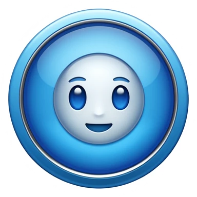 Badge Bleu vérifier sticker