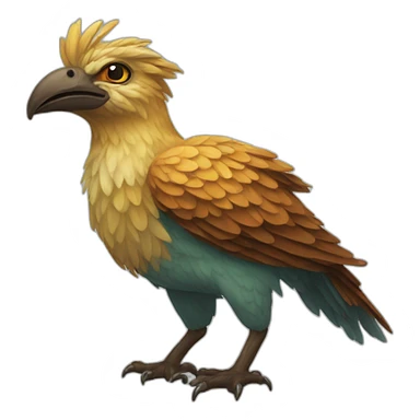 roc mythical bird sticker
