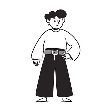 lifting belt, simple and clear sticker