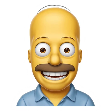 the simpsons, Different every character, only one at a time. sticker