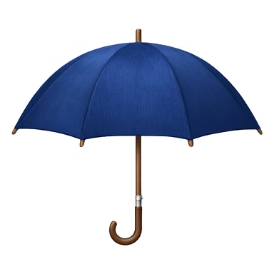 Corduroy umbrella textured sticker