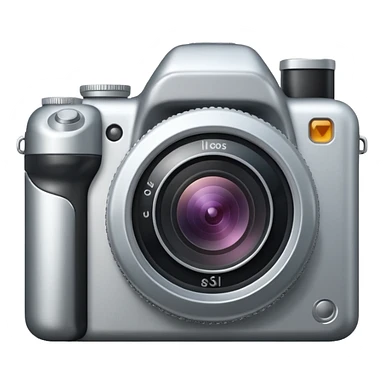 camera icon with AI letters inside sticker