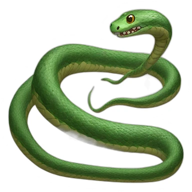 long snake sticker