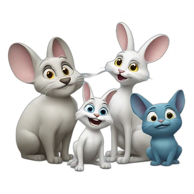 Oggy et les cafards sticker