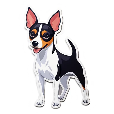 Rat terrier  sticker