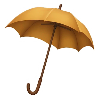 autumn umbrella sticker