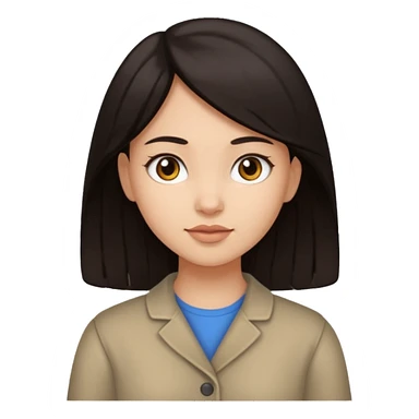 Ragazza mora sticker