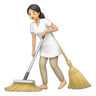 Saismita sahoo sweeping sticker