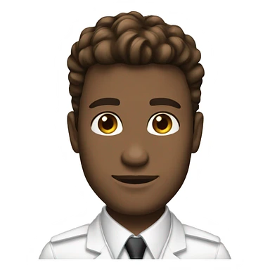 Man with black suit gold chain brown hair hazel green eyes white skin  sticker