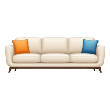 furniture store logo with sofa and chair sticker