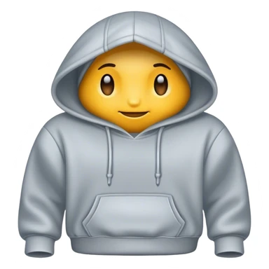 Car wearing a hoodie sticker