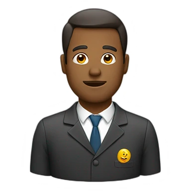 Education man sticker