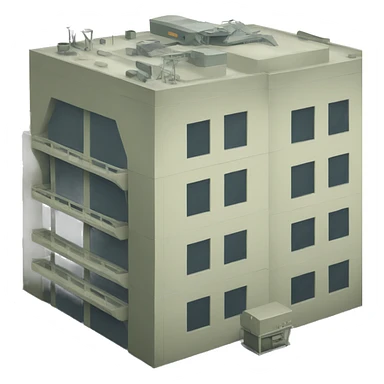 large military plant sticker