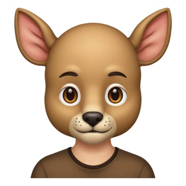 con cabeza de animal sticker